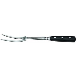 Winco Forged POM Handle Cook's Fork 12 Metal