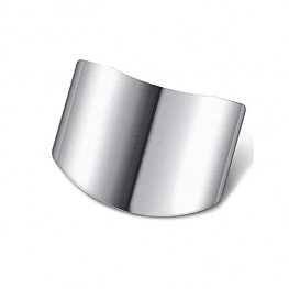 WOIWO 1 PCS Stainless Steel Finger Guard,Finger Hand Protector Guard Chop Safe Slice Kitchen Tool