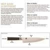 Shun DM0842 6-Slot Sidecar Knife Block Brown