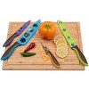 Chef's Vision Blade Keepers Protective Knife Covers for The Jurassic Series Knives Knives Not Included Color Blade Sheaths for Kitchen Knives Blade Guards to Protect Your Jurassic Knives