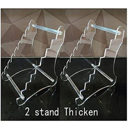 Knife Display Stand 2 Set,Hold On 8 Pcs,Thicken,Daggers Display Stand.