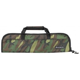 Messermeister 5-Pocket Heavy Duty Nylon Padded Knife Roll Luggage Grade and Water Resistant Camouflage