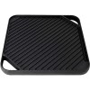 Backcountry Iron Single Burner Reversible Square Grill Griddle 10 Inch Pre-Seasoned Cast Iron