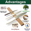 10 Inch Knife Magnetic Strip Use as Magnetic Knife Holder for Wall Magnetic Knife Strip Magnetic Knife Bar Wall Kitchen Magnetic Rack Holder