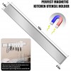 16 Inch Stainless Steel Magnetic Knife Strip Yavkyy Magnetic Knife Rack Premium Stainless Steel Kitchen Knives Bar Space Saver Powerful Magnetic Knives Holder