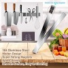 Knife Magnetic Strip 24 Inch,Stainless Steel Powerful Magnetic Knife Holder for Wall for Kitchen Knife Magnetic Tool Holder
