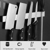 Magnetic Knife Strip Jolumros 16 Inch Stainless Steel Kitchen Knife Holder Magnetic Wall Mount Knife Holder Space Saver Kitchen Utensil Holder Multipurpose Home Tool Holder