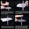 Knife Sharpener Rod Fanerfun 13 Inch Carbon Steel Professional Knife Sharpening Steel Knife Sharpener with Hanging Holes 13 inches