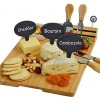 Cheese Markers for Charcuterie Board Set of 18PCS Slate Cheese Labels Sign Cheese Markers Set Chalkboard Picks Cheese Name Tag Cupcake Toppers for Wedding Birthday Cocktail Parties Dinner Food