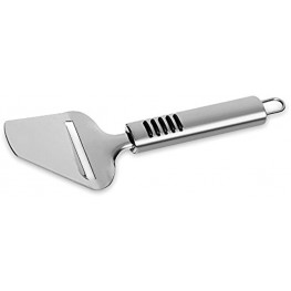 Cheese Slicer Made of Stainless Steel with Aluminum Handle Silver 9-inches by Topenca Supplies