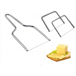 Cheese slicer with wire,cheese cutter with wire butter slicer or egg slicer is necessary for kitchen and outdoor 1 large + 2 small