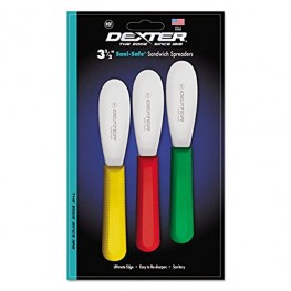 3-Pack spreaders in red Yellow Green