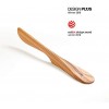 Bosign Solid Olive Wood Air Spreader Knife Large