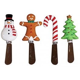 Dennis East Christmas Icon Spreaders Set of 4 assortment 80526