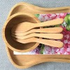 My2T Butter Spreader Natural Handmade Wooden Knife Cheese Jam Peanut Jelly 5.12 Set of 4