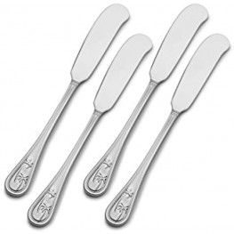 Towle Living Palm Breeze Stainless Steel Spreader Set of 4
