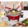 Dash Electric Fondue Set with Nonstick Pot 8 Colored Forks & Temperature Control for Cheese Chocolate Steak Poultry Seafood + More 3 Quart Red