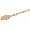 10 Inch Long Wooden Spoons for Cooking Oval Wood Mixing Spoons for Baking Cooking Stirring Sauce Spoons Made of Natural Beechwood Set of 3