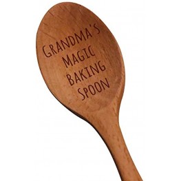 Laser EngravedGrandma's Magic Baking Spoon Wooden Spoon New Grandmother Gifts Baking Gifts Grandma To Be Gifts