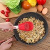 NATUKIT Multifunctional Cooking Spoon Kitchen tools，Skimmer Scoop Colander Strainer Grater Masher Non-toxic Heat-resistant for Cooking Draining Mashing Grating black black