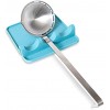 Kasian House Stainless Steel Ladle with Oil and Fat Skimmer Unique Skimming Ladle Design Straining Ladle Long Hooked Handle Commercial Kitchen Soup and Broth Ladle