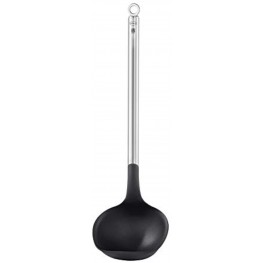 Rösle Basics Line Soup Ladle with 11.5 in. Stainless Steel Handle