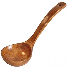 Wooden Ladle. Long Handle Ladle Utensils for Soup.Handmade for Kitchen Cookware Ladle