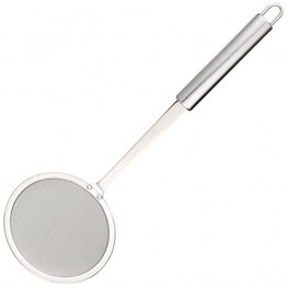 Fat Skimmer Spoon Swify Stainless Steel Fine Mesh Food Strainer Japanese Hot Pot Skimmer for Cooking Foam Grease Oil Filter