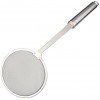 HSimple Fat Skimmer Spoon Stainless Steel Fine Mesh Food Strainer with Handle for Hot Pot Grease Foam Gravy and Oil Skimming