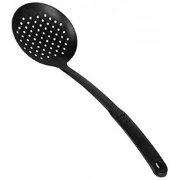 Plastic Hot Pot Pasta Slotted Skimmer Spoon Strainer Long Handle Cooking Deep Fryer Strainer Skimmer Spoon
