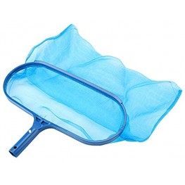 Pool Skimmer Blue Plastic Leaf Skimmer Net Fine Mesh Net Deep Bag Swimming Pool Pond Tub Cleaning Tool