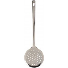 Stainless Steel Skimmer Metal Slotted Spoon for Kitchen with Handle