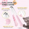 3 Pieces Cat Tongs 9 7 5 Inch Cat Paw Shape Tongs Stainless Steel Kitchen Tongs for Cooking Cat Kitchen Accessories Kawaii Kitchen Accessories