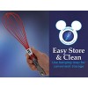 Disney Minnie Mouse Silicone Whisk – This Kitchen Whisk Features Minnie Mouse Perfect for any Disney Fan – Use as an Egg Whisk For Cooking and Baking – Measures 11.5 Inches