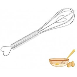 Heart-Shaped Stainless Steel Whisk For Cooking Blending Whisking Beating Can Also Be Used As A Wedding Gift