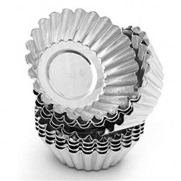 Foil Cupcake Liners Metallic Muffin Paper Cases Baking Cups Silver Foil Cupcake10Pack