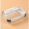 Foil Pans with Lids 7.25x5.5 Disposable Aluminum Pans with Covers 20 Foil Pans and 20 Foil Lids Disposable Food Containers Great for Baking Cooking Heating Storing Prepping Food 20
