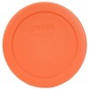 Pyrex 7200-PC Round 2 Cup Storage Lid for Glass Bowls 6 Orange