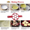 Pancake Molds Ring Fried Egg Mold Reusable Silicone Non Stick Pancake Maker Egg Ring Maker