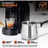 Stainless Steel Small Saucepan for Melted Butter Milk Steaming Milk Frothing Latte Art Dishwasher Safe Butter Warmer with Heat Resistant Handle Milk Warmer for Stove Top Stock Your Home